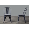 French Bistro Chair - Antique Black (Set of 2) - WI-M-74522AB-5V-DC