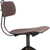 Justin Adjustable Bar Chair - Walnut - WI-M-94144-WALNUT-BS