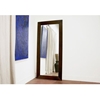 Doniea Dark Brown Wood Frame Rectangular Floor Mirror - WI-MIR-0506051