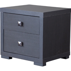 Marco 2 Drawers Nightstand - Dark Brown 