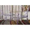 Honeycomb Stackable Acrylic Dining Chair - WI-PC-454-X