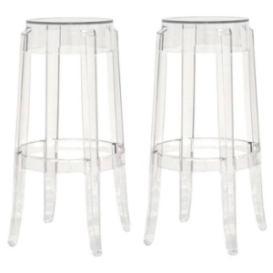 Bettino Clear Acrylic Bar Stool 