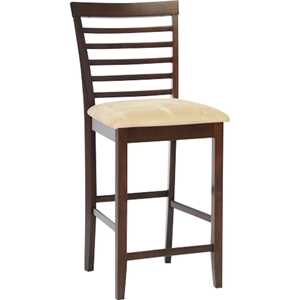 Kelsey Counter Stool - Cappuccino, Brown (Set of 2) 