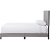 Ramon Upholstered Queen Bed - Nailheads, Gray - WI-RAMON-QUEEN-GRAY