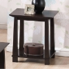 Havana Brown Wood Modern End Table - WI-RT157B-OCC