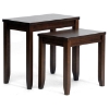 New Jersey Wood Nesting Table Set - WI-RT169E-OCC