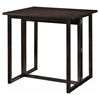 Leeds Folding Pub Table with Backless Stools - WI-RT174-175-OCC