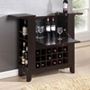 Modesto Brown Modern Wine Cabinet - WI-RT209-OCC