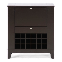 Modesto Brown Modern Wine Cabinet