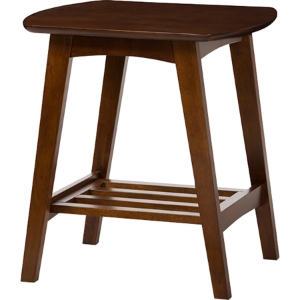 Sacramento End Table - Dark Walnut 