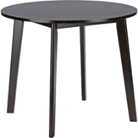 Debbie Round Dining Table - Dark Brown