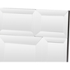 Geoffrey Rectangle Wall Sculpture - Silver - WI-RXW-4969