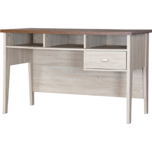 Tyler 1 Drawer Writing Desk - Natural, Sonoma Oak 