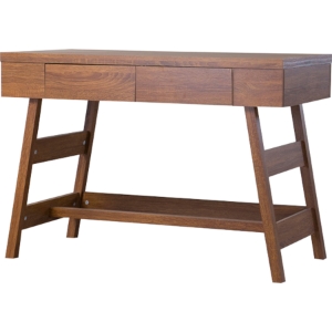 Trapezoid Writing Desk - Sonoma Oak 