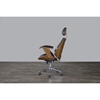 Hamilton Swivel Office Chair - Walnut, Black - WI-SDM-2378-1-WALNUT-BLACK-OC