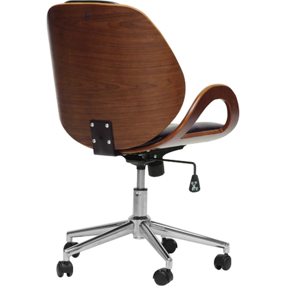 Watson Swivel Office Chair - Black, Walnut | DCG Stores