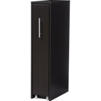 Lindo 1 Door Pulled-Out Bookcase - Espresso