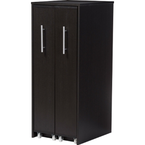Lindo 2 Doors Pulled-Out Bookcase - Espresso 