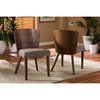 Sparrow Dining Chair - Gravel, Walnut (Set of 2) - WI-SPARROW-DINING-CHAIR-109-690