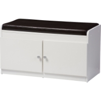 Margaret 2 Doors Shoe Cabinet - White