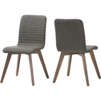 Sugar Upholstered Dining Chair - Dark Gray (Set of 2)