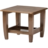 Pierce 5-Piece Sofa Table Set - Dark Brown, Walnut Brown - WI-SW3656-DARK-BROWN-WALNUT-SET