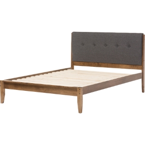 Leyton Platform Bed - Button Tufted 