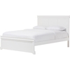 Amber Queen Platform Bed - White - WI-SW8029-WHITE