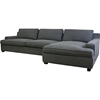 Kaspar Fabric Sectional Sofa - Slate Gray - WI-TD0905-AD066-3-3PC-CHAISE