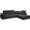 Liesel Sectional Sofa - Dark Gray - WI-TD2911-AD066-3-SECTNL