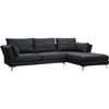 Fangio Upholstered Foldable Back Sectional Sofa - Gray - WI-TD3912-9568-11A-RFC