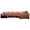 Sofia Harvest Sectional with Chaise - WI-TD6309-D-KF-14
