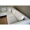 Sterling Cream Twill Fabric Sectional Sofa with Chaise - WI-TD7304-RUGI-01