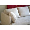 Off-White Microfiber Sectional with Chaise - WI-TD7814-KF-08