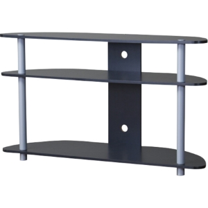 Orbit 3 Shelves TV Stand - Dark Brown 