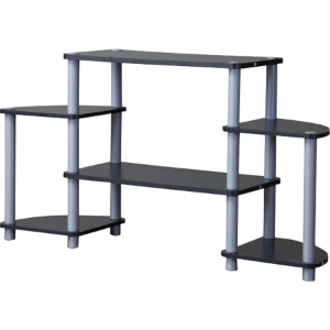 Orbit Triple Tiers TV Stand - Dark Brown 