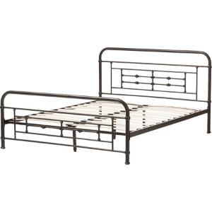 Georgina Metal Bed - Black 