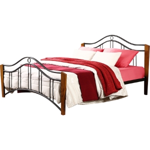 Jenny Queen Bed - Dark Bronze 