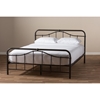 Upton Metal Bed - Black - WI-TS1135-BLACK-BED