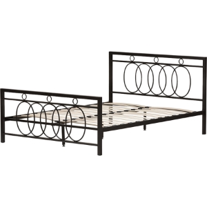 Rosalyn Metal Bed - Black 