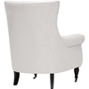 Osmaston Linen Accent Chair - Casters, Beige - WI-TSF-71014-CC-BEIGE