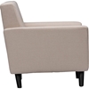 Damien Fabric Upholstered Armchair - Button Tufted, Beige - WI-TSF-8128-CC-BEIGE