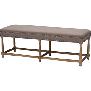 Nathan Console Bench - Beige 