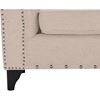 Mckenzie Upholstered Armchair - Nailheads, Beige - WI-TSF-8148-CC-BEIGE