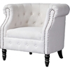 Neo-Classics Chesterfield Chair - Beige - WI-TSF-8306-CC-BEIGE