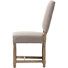 Deborah Linen Dining Chair - Beige (Set of 2) - WI-TSF-9317-DC-BEIGE