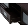 Gerhardine 1 Drawer TV Cabinet - 2 Sliding Doors, Wenge - WI-TV834128-WENGE