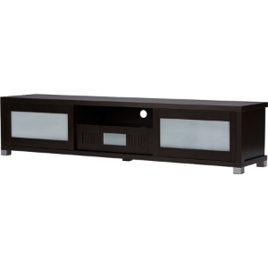 Gerhardine 1 Drawer TV Cabinet - 2 Sliding Doors, Wenge 