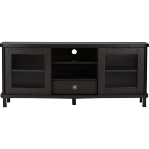 Walda 1 Drawer TV Cabinet - Dark Brown 