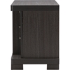 Viveka 2 Doors TV Cabinet - Espresso - WI-TV838074-EMBOSSE